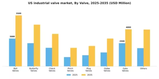 US Industrial Valve Market Segment Image 3