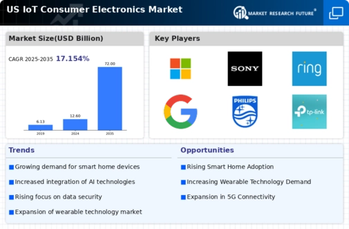 US IoT Consumer Electronics Market Infographic
