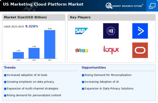 US Marketing Cloud Platform Market Infographic