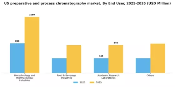 US Preparative and Process Chromatography Market Segment Image 1