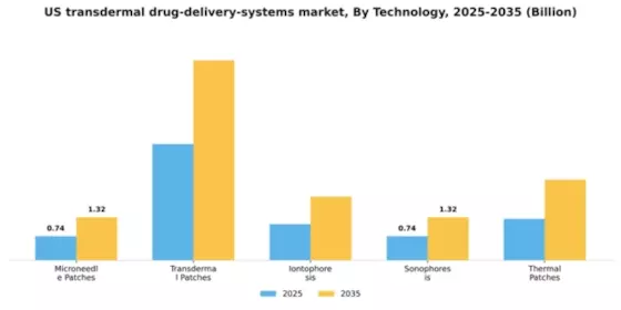 US Transdermal Drug Delivery Systems Market Segment Image 3
