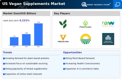 US Vegan Supplements Market Infographic