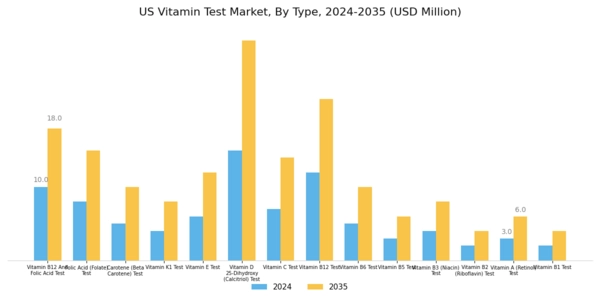 US Vitamin test Market Segment Image 0
