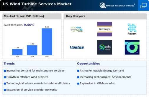 US Wind Turbine Services Market Infographic