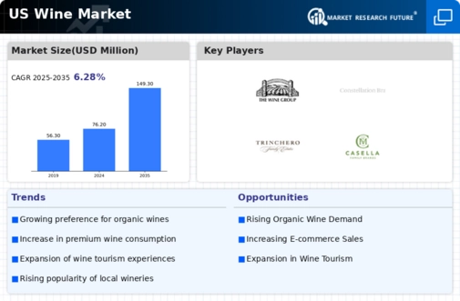 US Wine Market Infographic
