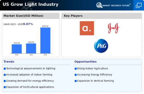 US Grow Light Market Infographic