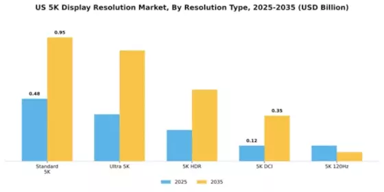 US 5K Display Resolution Market Segment Image 2
