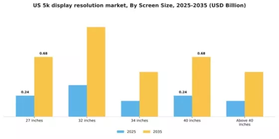 US 5K Display Resolution Market Segment Image 3