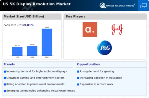 US 5K Display Resolution Market Infographic