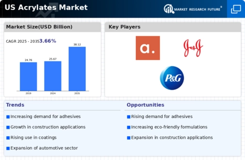US Acrylates Market Infographic