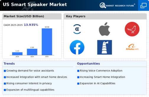 US Smart Speaker Market Infographic