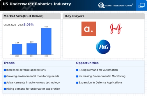 US Underwater Robotics Market Infographic