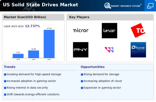 US Solid States Drives Market Infographic