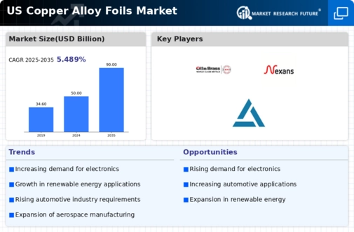 US Copper Alloy Foils Market Infographic
