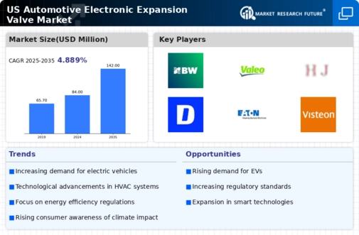 US Automotive Electronic Expansion Valve Market Infographic
