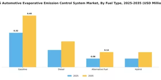 US Automotive Evaporative Emission Control System Market Segment Image 2