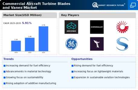 Commercial Aircraft Turbine Blades and Vanes Market Research Report - Global Forecast till 2030 Infographic