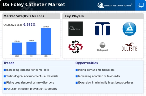 US Foley catheter Market Infographic