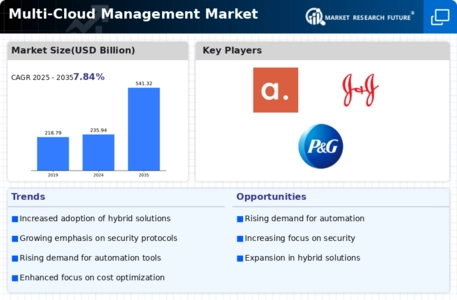 Multi Cloud Management Market Infographic