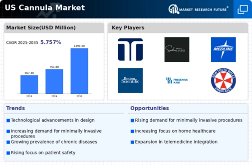 US Cannula Market Infographic