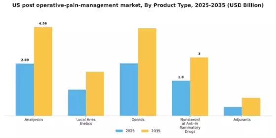 US Post-Operative Pain Management Market Segment Image 3