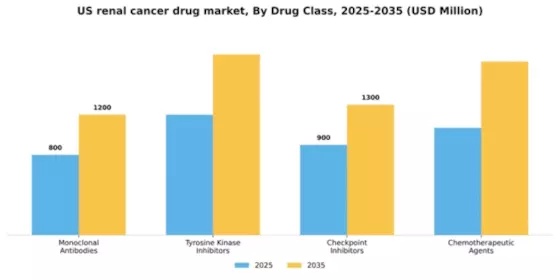 US Renal Cancer Drug Market Segment Image 1