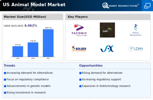 US Animal Model Market Infographic