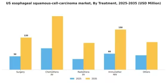 US Esophageal Squamous Cell Carcinoma Market Segment Image 2