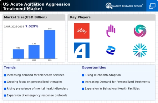 US Acute Agitation Aggression Treatment Market Infographic