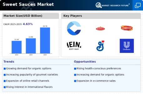 Sweet Sauces Market Infographic