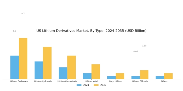US Lithium Derivatives Market Segment Image 0