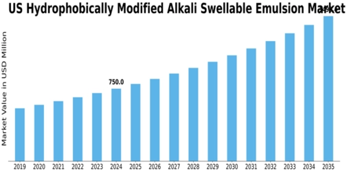 US Hydrophobically Modified Alkali Swellable Emulsion Market Size