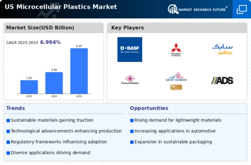 US Microcellular Plastics Market Infographic