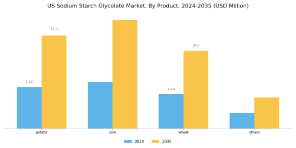 US Sodium Starch Glycolate Market Segment Image 0