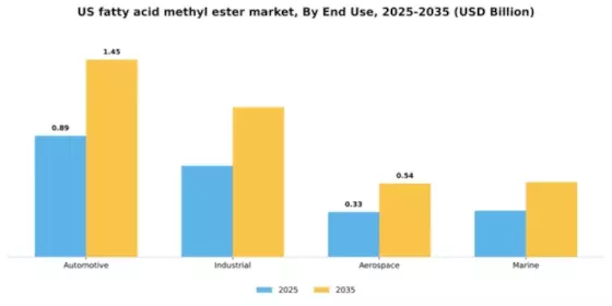 US Fatty Acid Methyl Ester Market Segment Image 1
