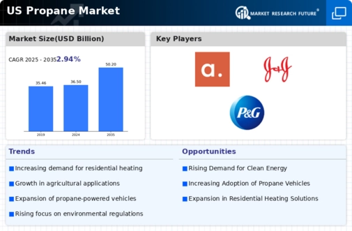 US Propane Market Infographic