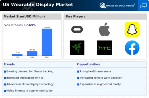 US Wearable Display Device Materials Market Infographic