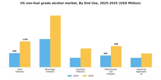 US Non Fuel Grade Alcohol Market Segment Image 2