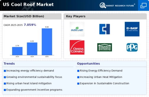 US Cool Roof Coatings Market Infographic