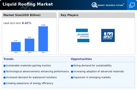 Liquid Roofing Market Infographic