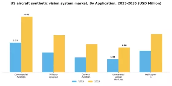 US Aircraft Synthetic Vision System Market Segment Image 0