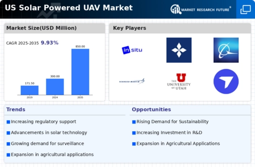 US Solar Powered UAV Market Infographic
