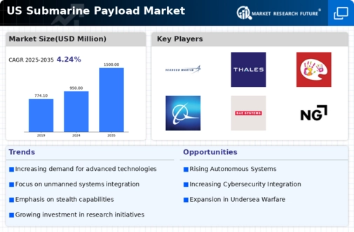 US Submarine Payload Market Infographic