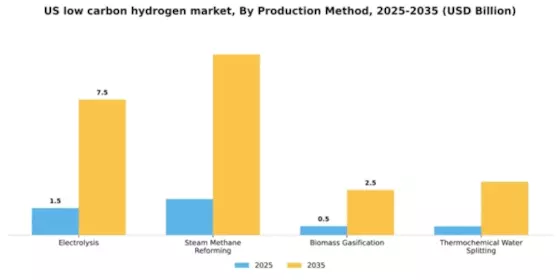 US low carbon hydrogen market Segment Image 3