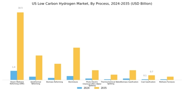 US low carbon hydrogen market Segment Image 0