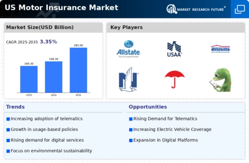 US Motor Insurance Market Infographic