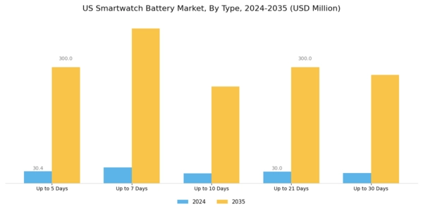 US Smartwatch Battery Market Segment Image 0