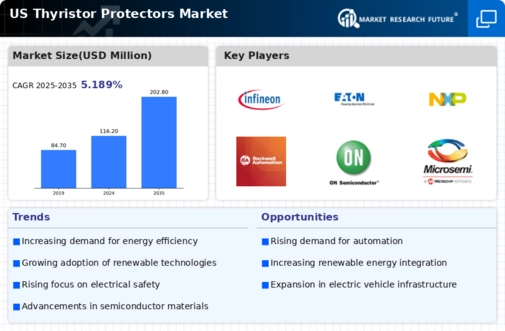 US Thyristor Protectors Market Infographic