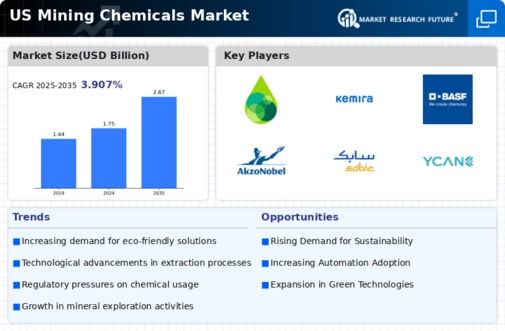 US Mining Flotation Chemicals Market Infographic