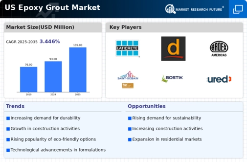 US Epoxy Grout Market Infographic